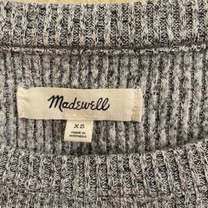 Madewell long sleeve ribbed shirt